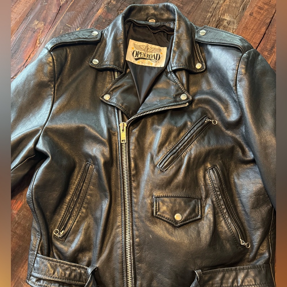 Men’s Open Road Leather Jacket